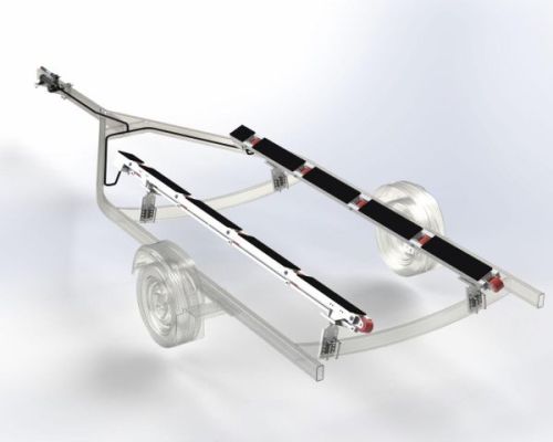 Система роликовая электрогидравлическая Praktik.pro для лодочного прицепа МЗСА 81771G.021