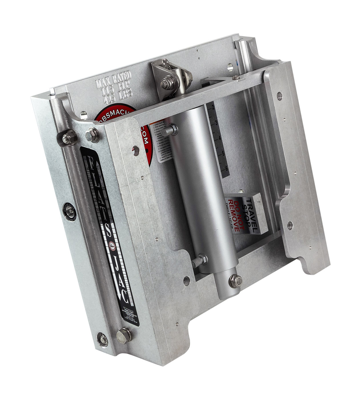 Подъёмник мотора гидравлический 50-115 л.с. вертикальный (Power-Lift), вынос 10 см, высота подъема 1