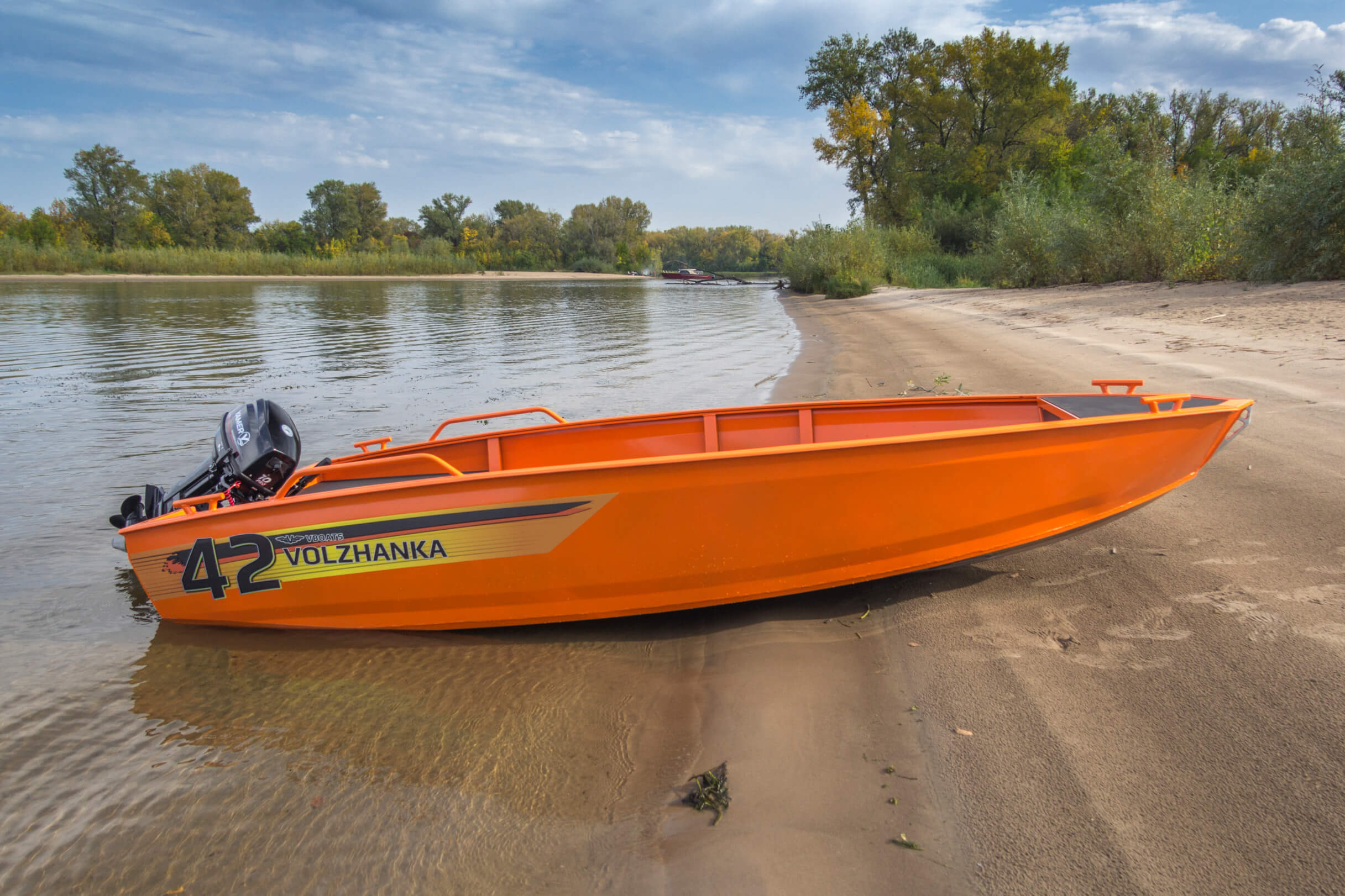 Катер Volzhanka 42 с YAMER 10 PRO