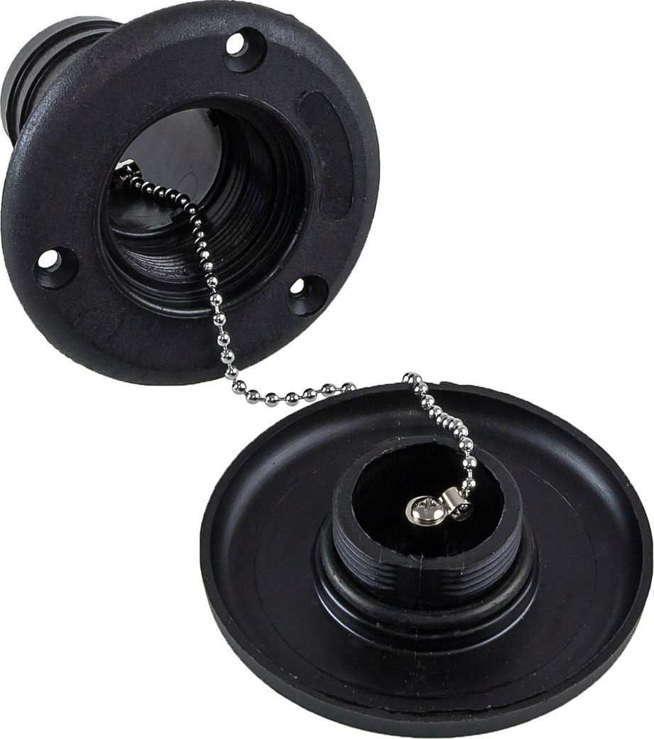 Горловина заливная для дизтоплива, пластиковая, черная, под шланг 38 мм (упаковка из 20 шт.)