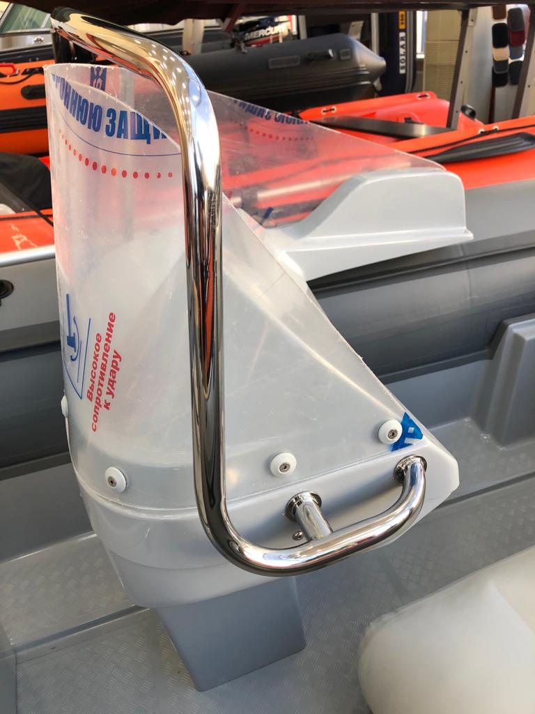 Рейлинг для консоли напольной с креплением на баллон