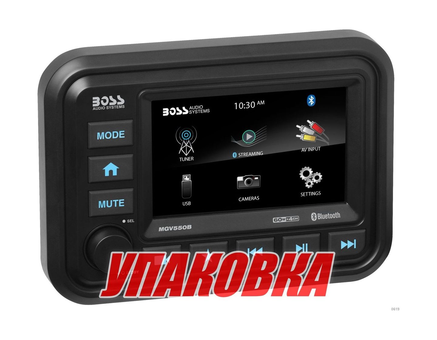 Морская магнитола BOSS MGV550B (упаковка из 9 шт.) Морская магнитола BOSS MGV550B (упаковка из 9 шт.)