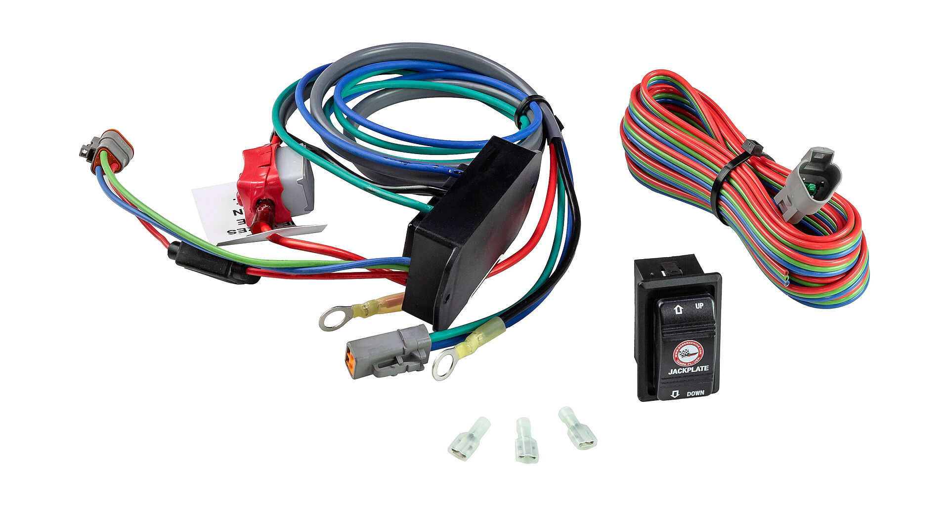 Жгут для подключения подъемников Bob's в сборе с реле и предохранителем