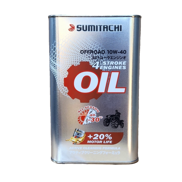 Масло моторное для ATV SUMITACHI OFFROAD OIL 10W-40 1л Масло моторное для ATV SUMITACHI OFFROAD OIL 10W-40 1л