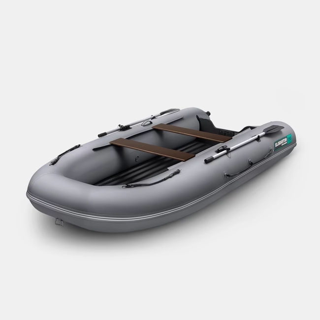 Надувная лодка GLADIATOR E350S НДНД тёмно-серый (СПБ)