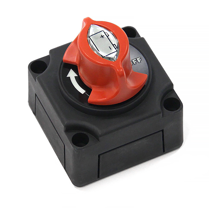 Выключатель батареи  вкл-выкл NEKEKE MT127A до 48В, 70x77