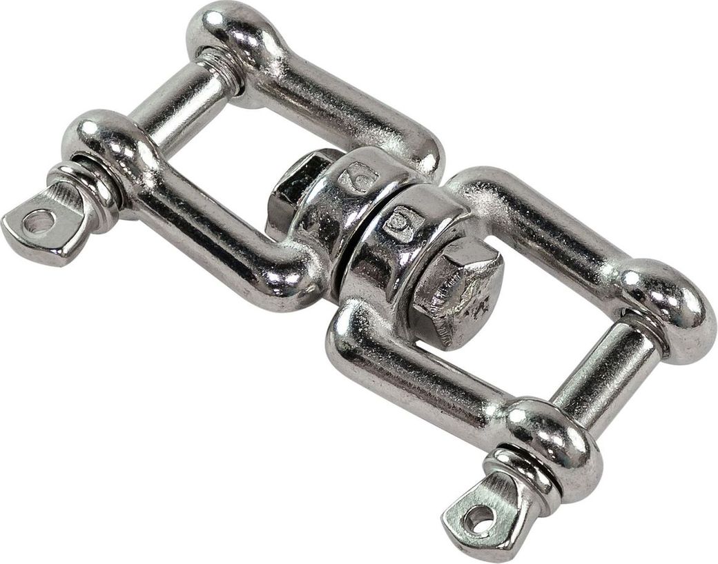 Вертлюг скоба/скоба, 8 мм Marine Rocket (упаковка из 5 шт.)