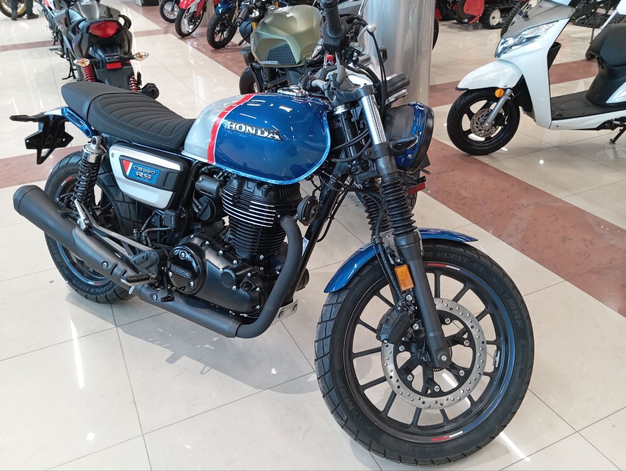 Мотоцикл Honda CB350 RS HUE EDITION синий ДУБЛЬ