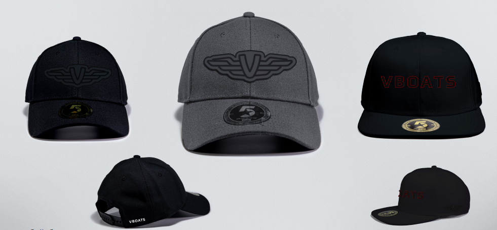 Бейсболка VBOATS TEAM цвет серый  (Размер 58,5 см)