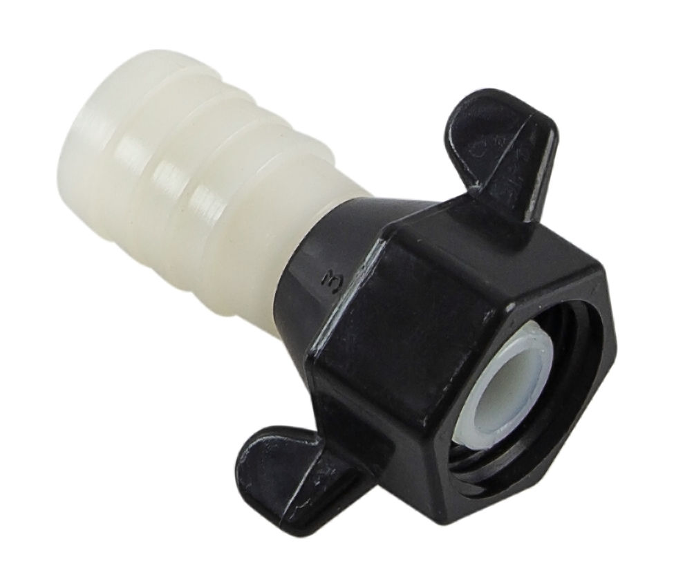 Фитинг Shurflo прямой резьба-"елочка" 1/2”-14 NPT(F)x3/4”