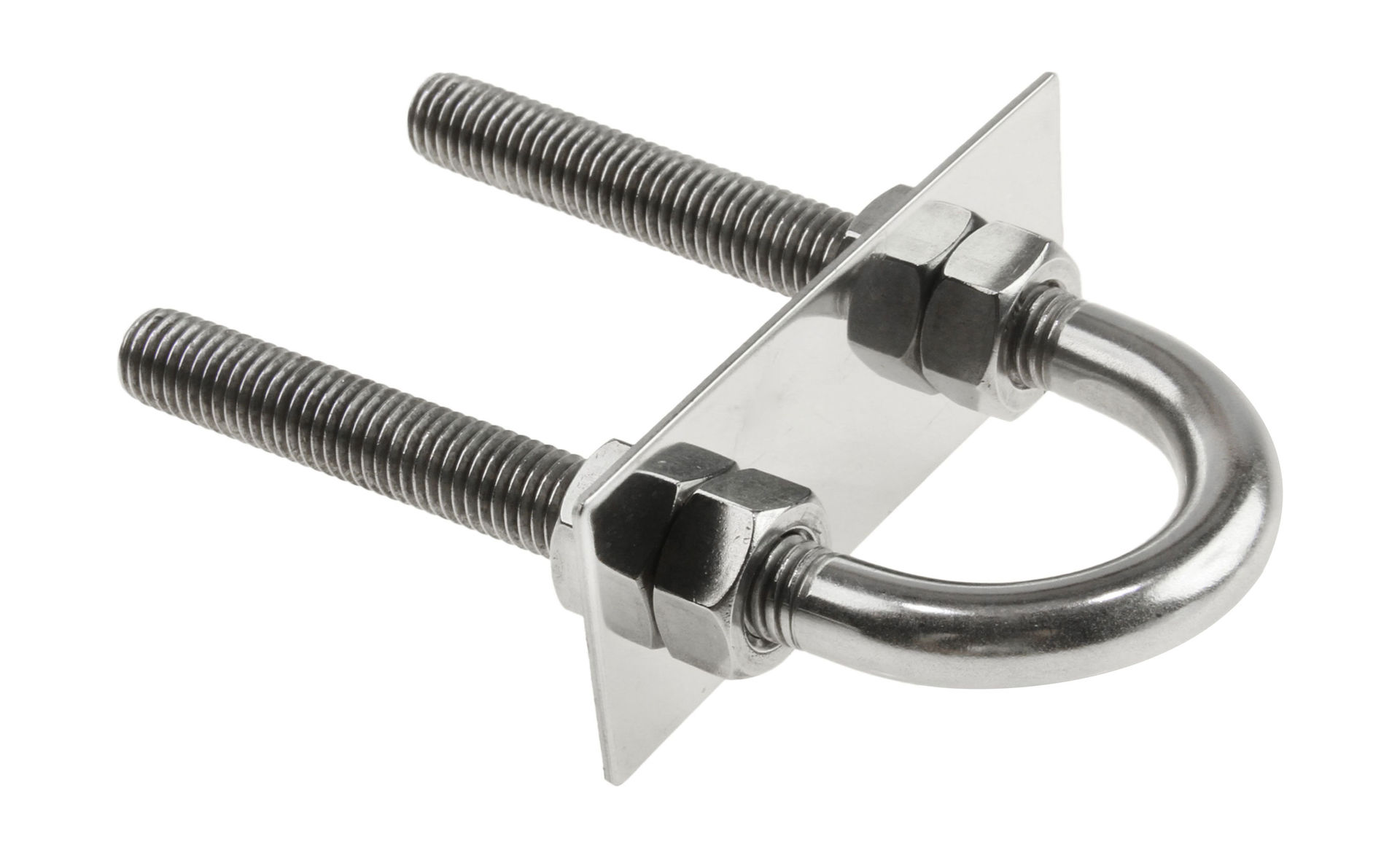 Рым-болт U-образный D12 мм, Lрез. 89 мм