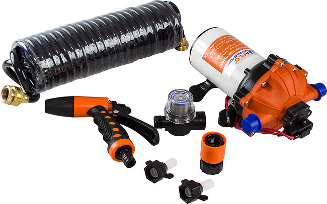 Комплект помывочный SeaFlo, 24 В, 18.9 л/мин, 70 PSI (4.8 бар)