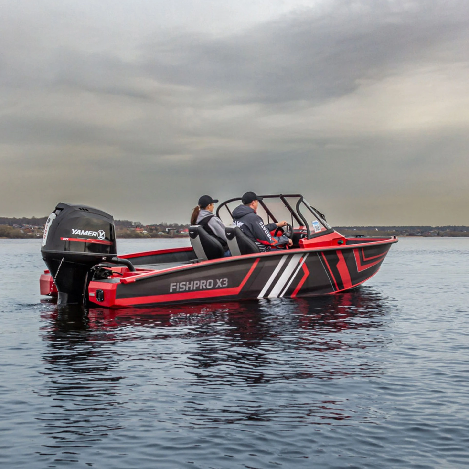 Катер Volzhanka FISHPRO X3 c YAMER EF60