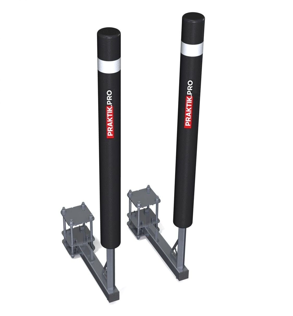 Ворота направляющие усиленные 500х1320 (для профтрубы шириной 60мм) Praktik.pro