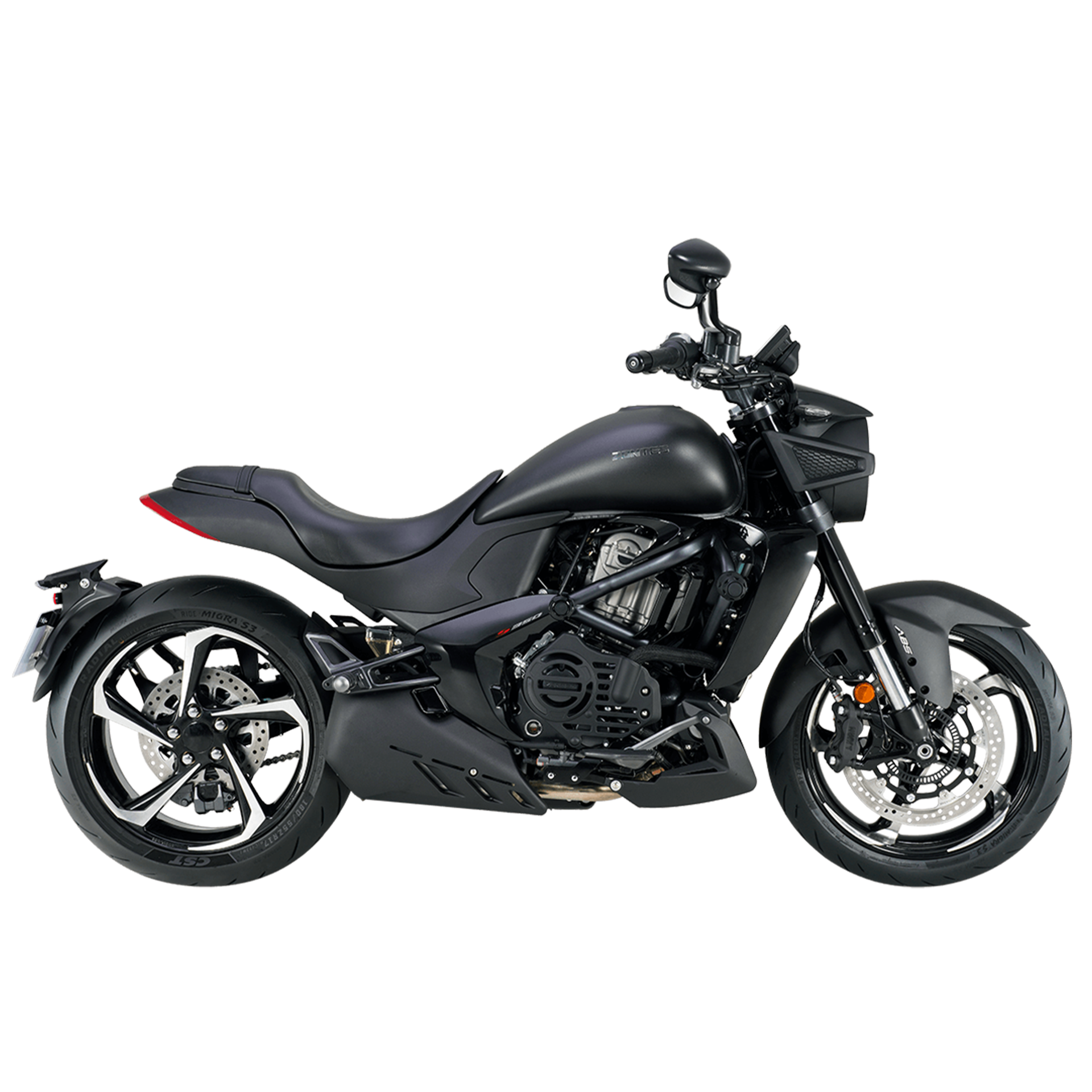 Мотоцикл Zontes ZT350-S черный