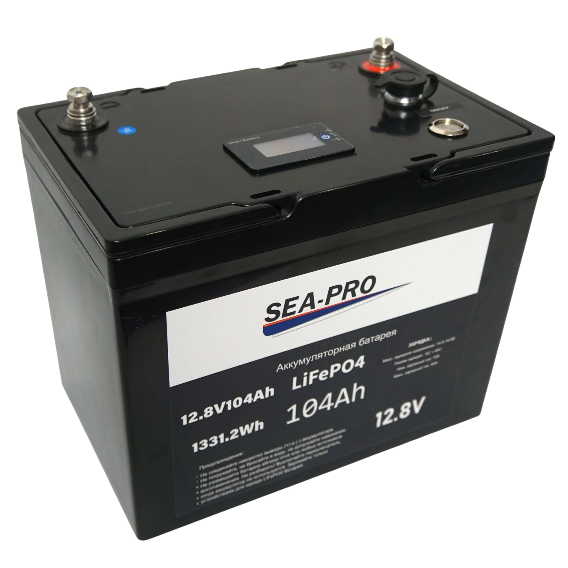 АКБ Sea-Pro 104А/Ч 12,8В LiFePo4