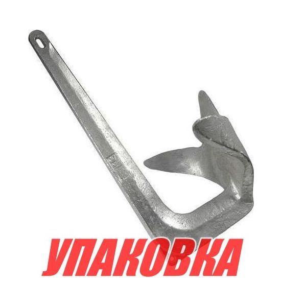 Якорь Брюса 10 кг, оцинкованный Marine Rocket (упаковка из 2 шт.)