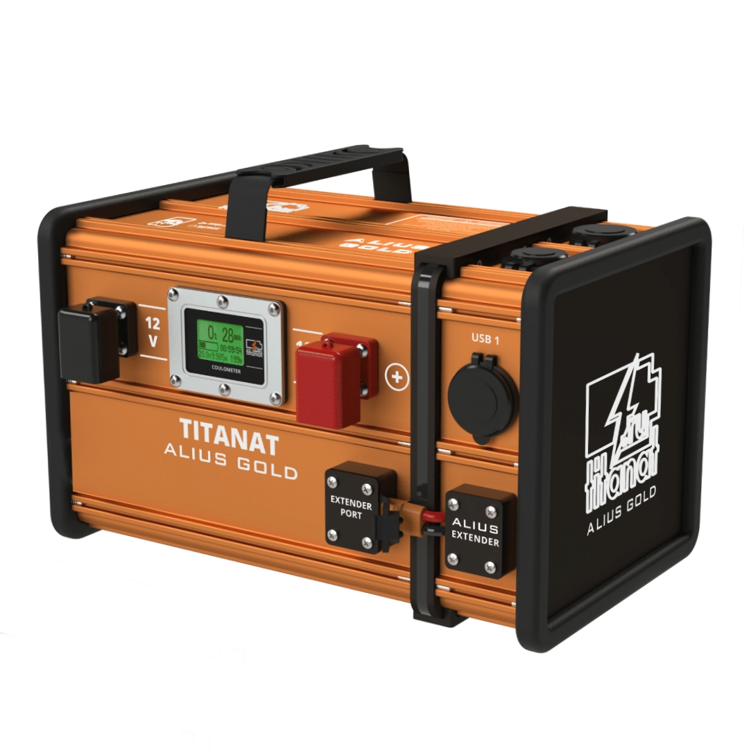 Аккумулятор Titanat ALIUS GOLD + модуль, LiFePO4, 12V 105Ач