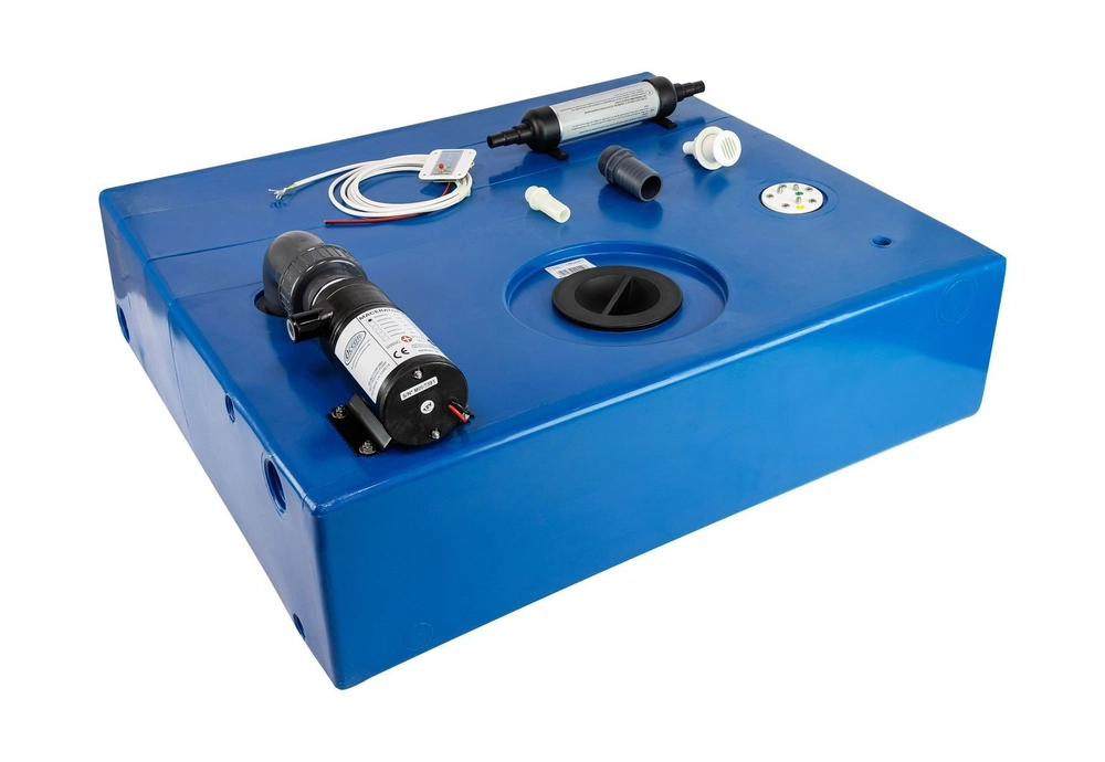 Бак сточный прямоугольный, 112 л, 700x800x200 мм