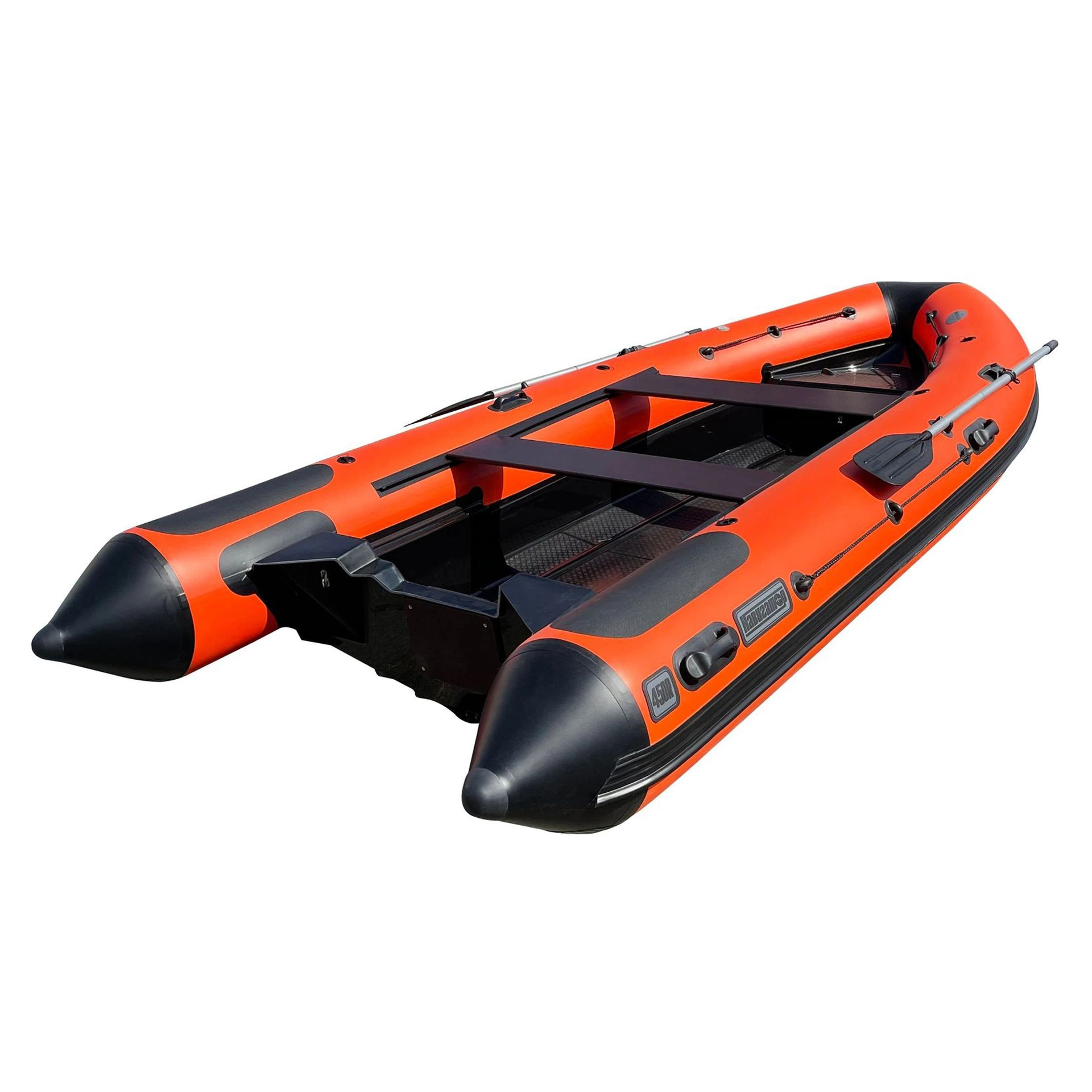 Лодка RIB Forza Marine Навигатор 450R белый/оранжевый