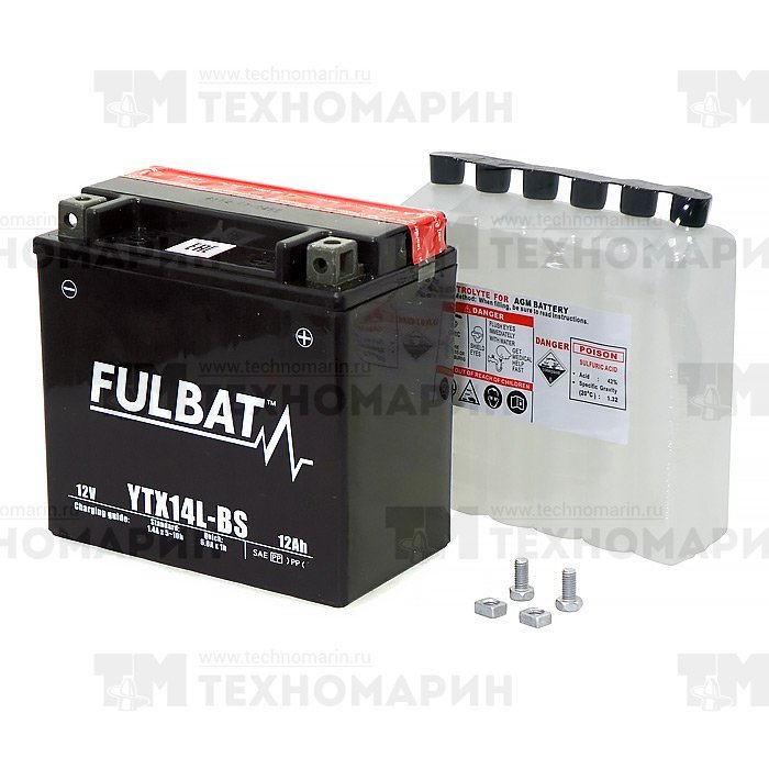 Аккумулятор FTX14L-BS (YTX14L-BS) Аккумулятор FTX14L-BS (YTX14L-BS)