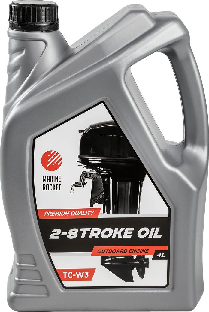 Масло 2-тактное TC-W3 Marine Rocket 4 л. (упаковка из 6 шт.)