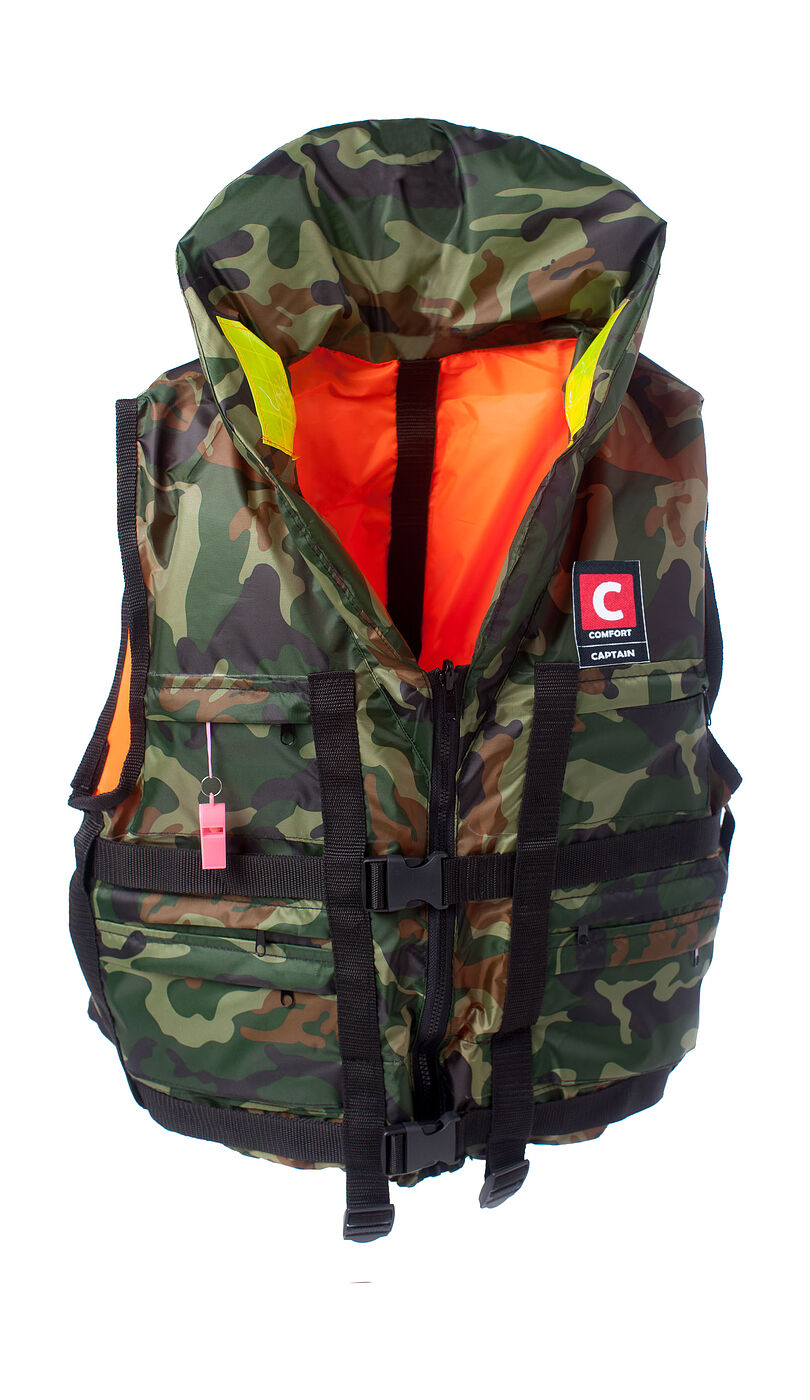Жилет спасательный двусторонний COMFORT CAPTAIN (Капитан) 100 кг