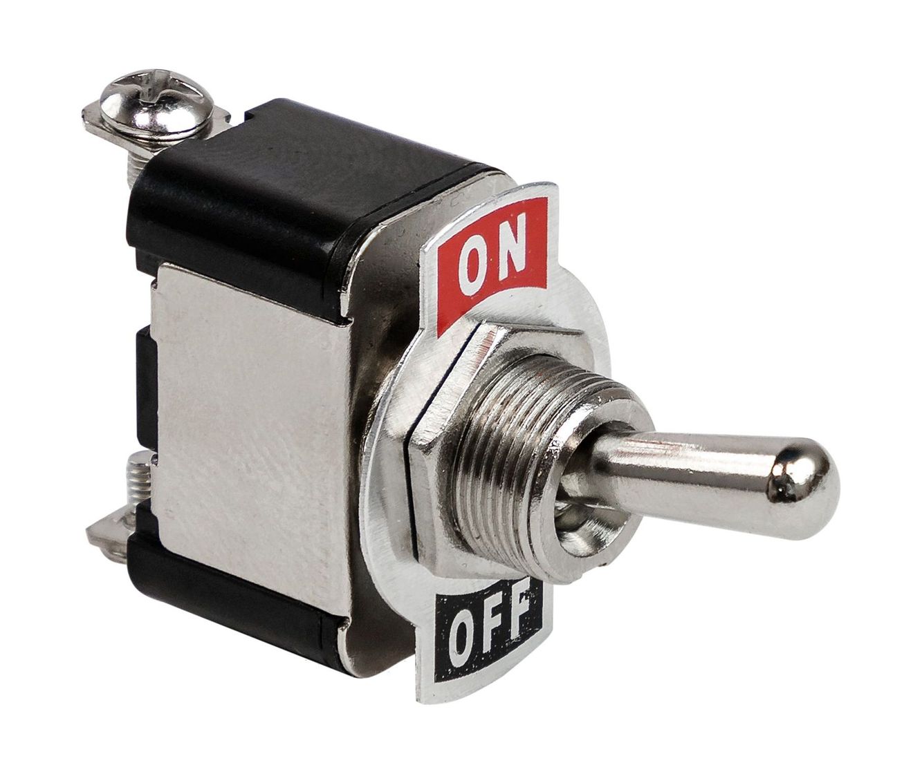 Тумблер двухпозиционный ON-OFF 12 В/15А 2P