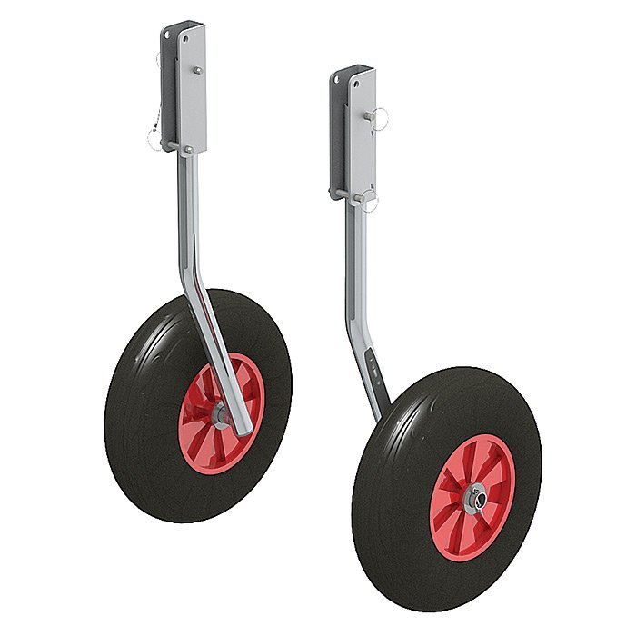 Комплект колес транцевых удлиненных для НЛ типа "Ротан" 260 мм. Комплект колес транцевых удлиненных для НЛ типа "Ротан" 260 мм.