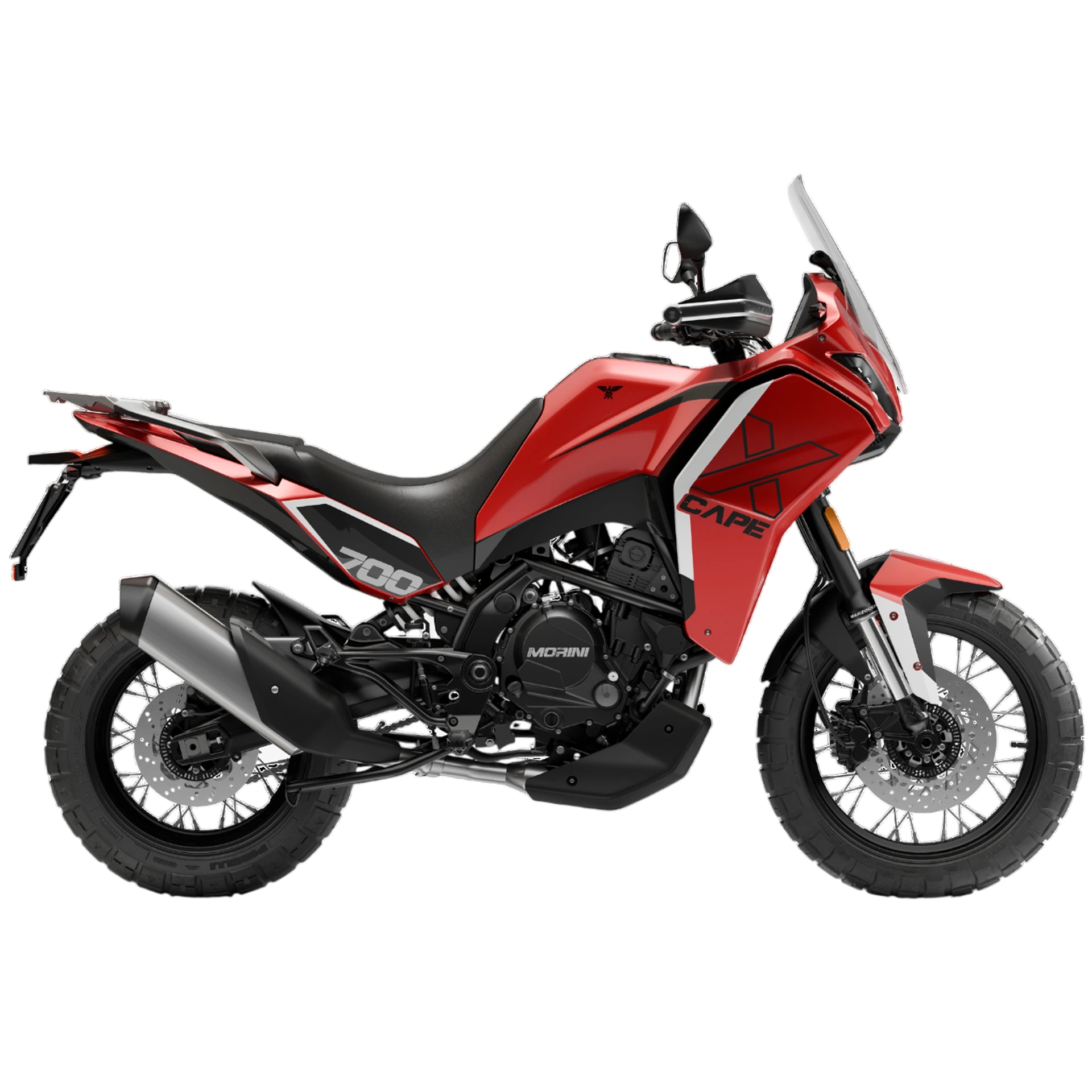 Мотоцикл Moto Morini X-CAPE 700 Alloy Base, красный
