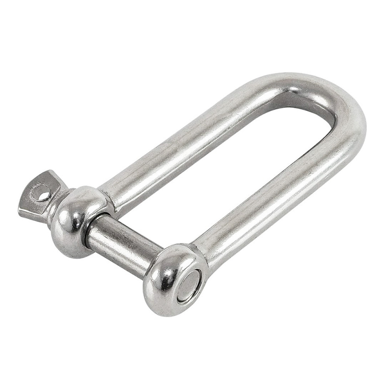 Такелажная скоба U-образная, длинная 8 мм (01608)