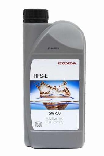 Масло моторное Honda HFS-E 5W30 4Т (1л) универсальное,синтетика