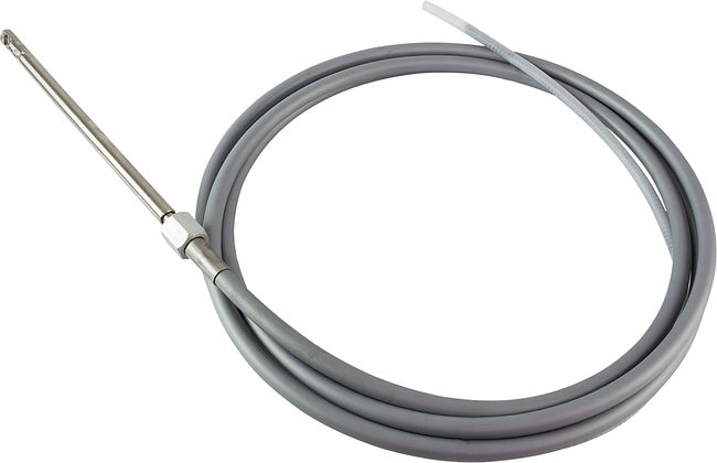 Трос рулевого управления 19 футов (5,79 м), нержавеющий, аналог М66