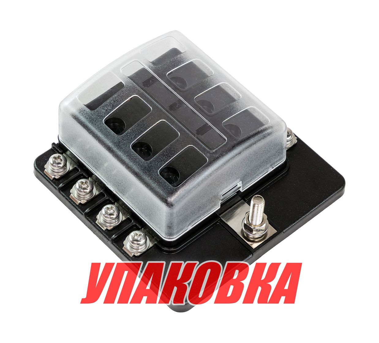 Блок на 8 предохранителей с индикацией исправности предохранителя, Marine Rocket (упаковка из 2 шт.)