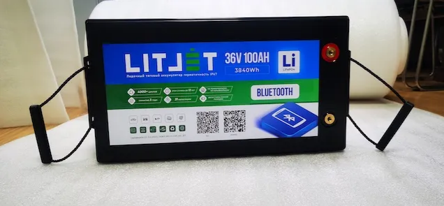 LITJET Тяговый аккумулятор для электромотора 36V 150Ah display (только под заказ)