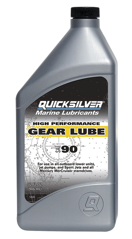 Масло трансмиссионное Quicksilver GEAR LUBE RACING SAE 85W90 (1л)