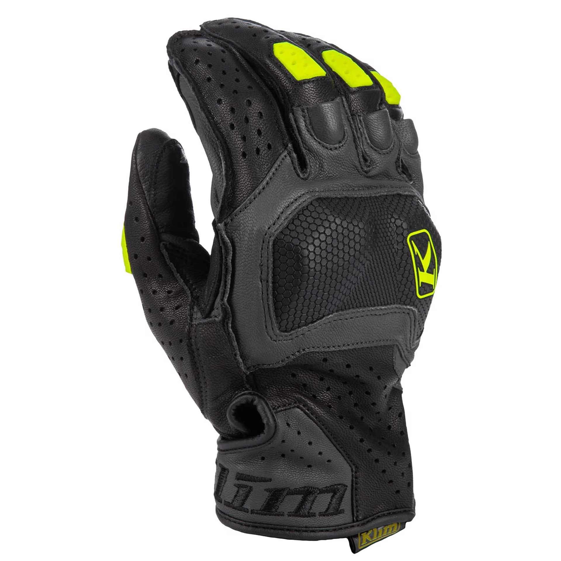 Мотоперчатки Klim Badlands Aero Pro без утеплителя (Black - Hi-Vis, LG)