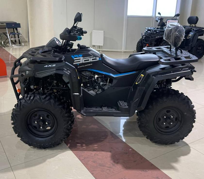 Квадроцикл (комплект для сборки) Explorer 300 4х2 Черный матовый (RR)