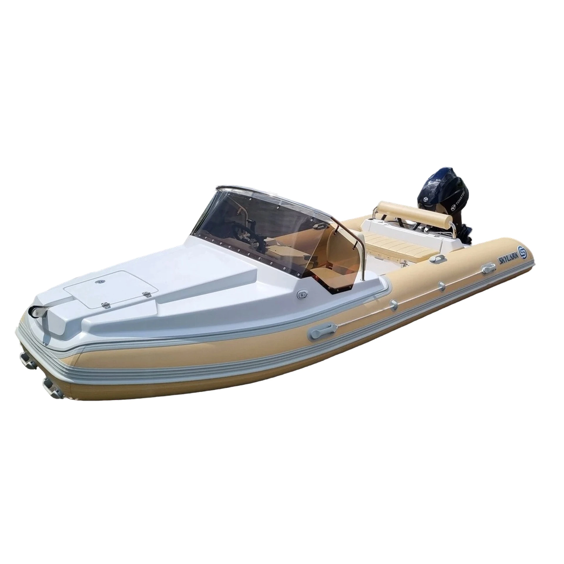 Лодка RIB Skylark Rider R450 бежевый (комплект №1)