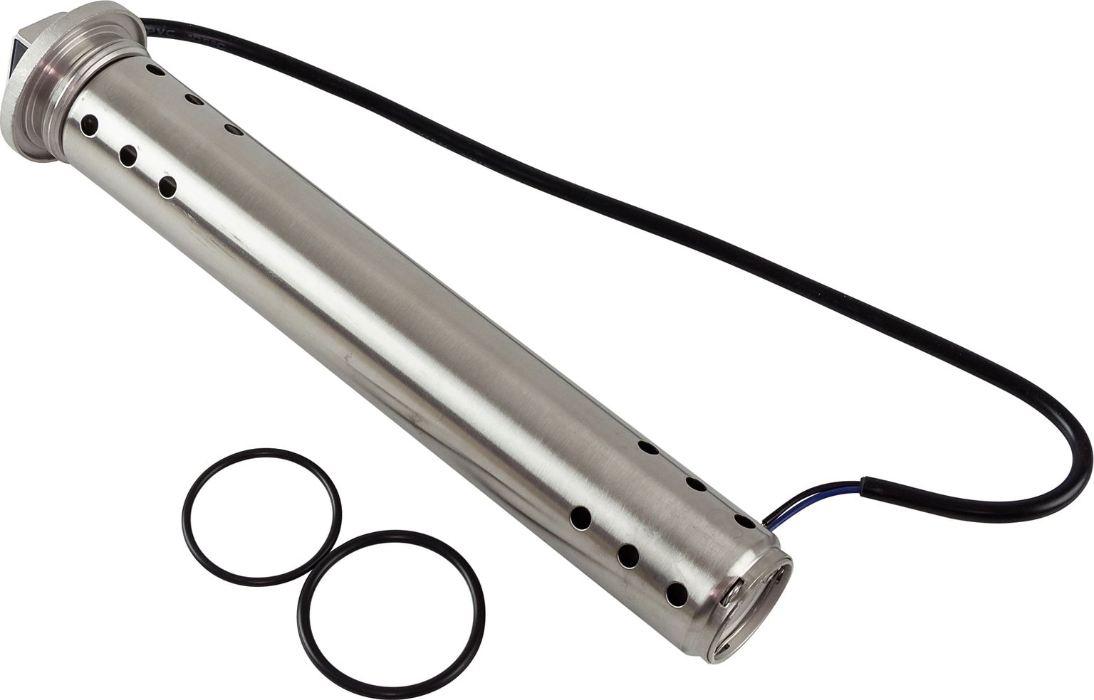 Датчик уровня сточных вод 250 мм, 0-190 Ом, BSP 1-1/4, нержавеющий, Marine Rocket