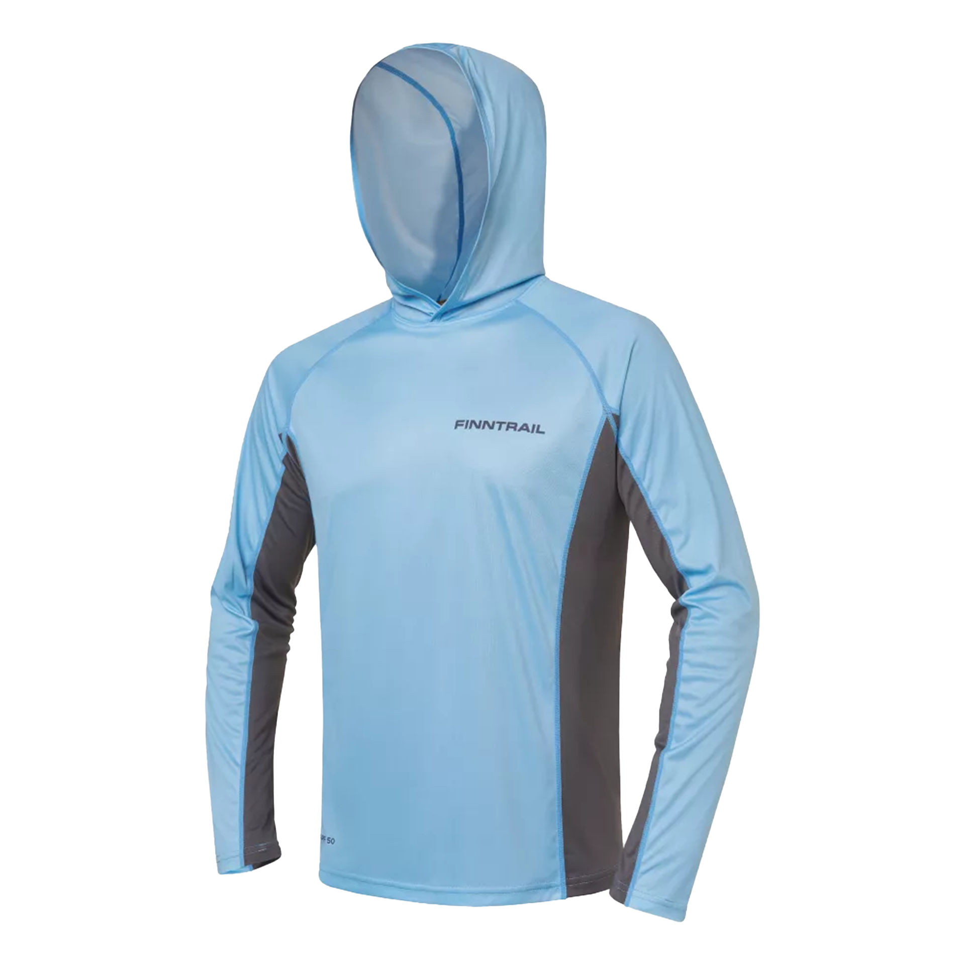 Лонгслив мужской Finntrail Wave Big Logo 6614 LightBlue (XXL)