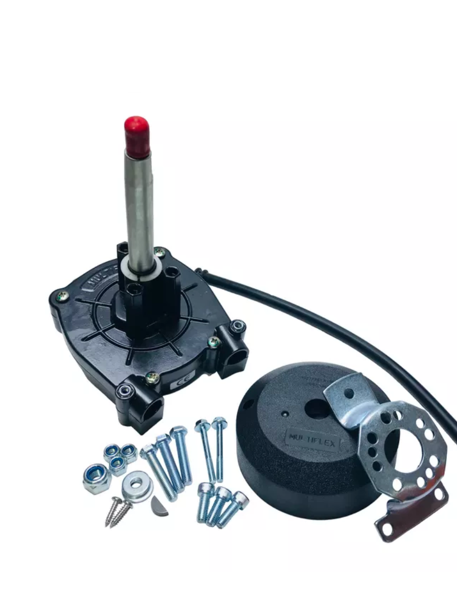 Редуктор рулевой короткоходный НТ М66, 1,8 оборота,Флагман