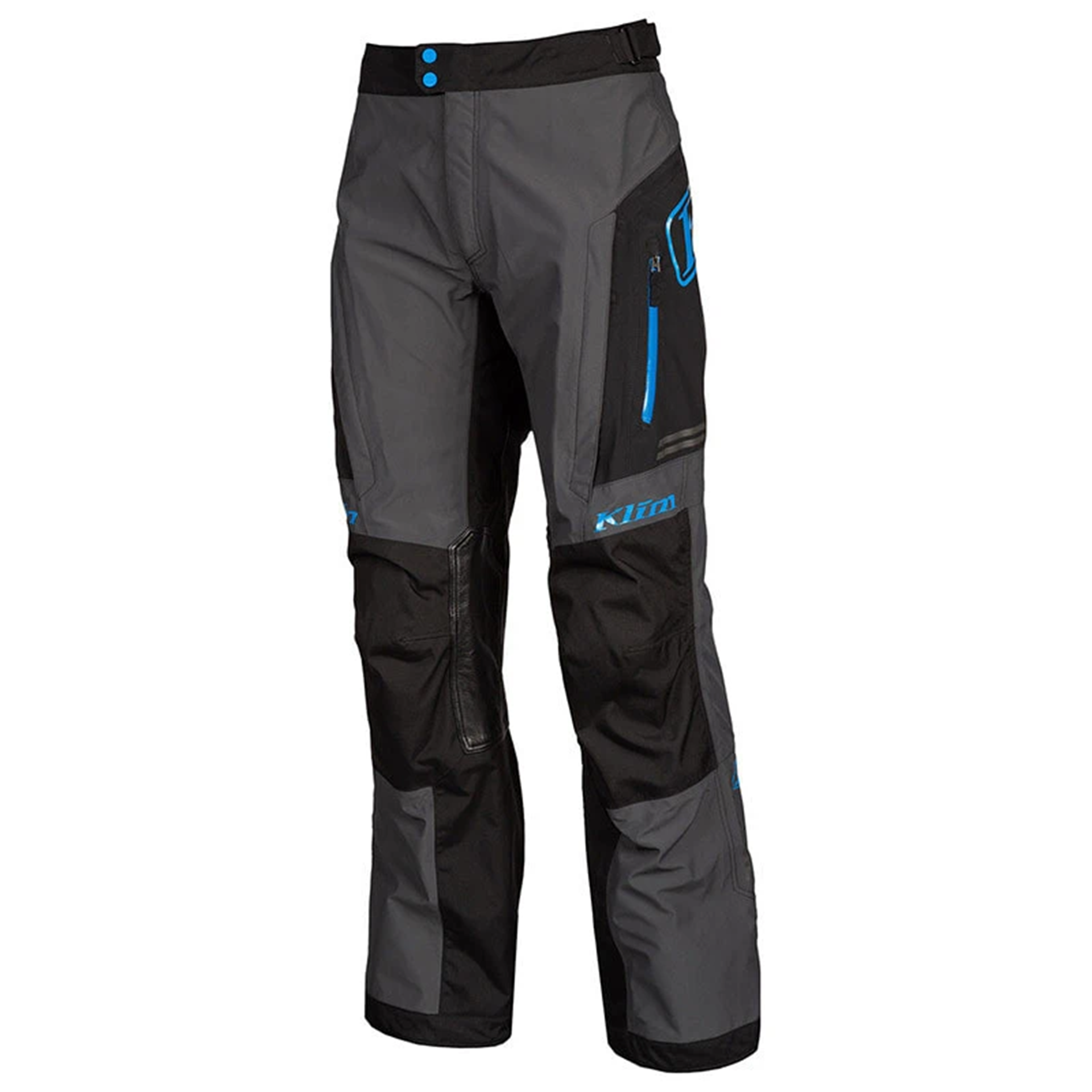 Мотобрюки Klim Traverse без утеплителя (Black - Kinetik Blue, Tall 36)