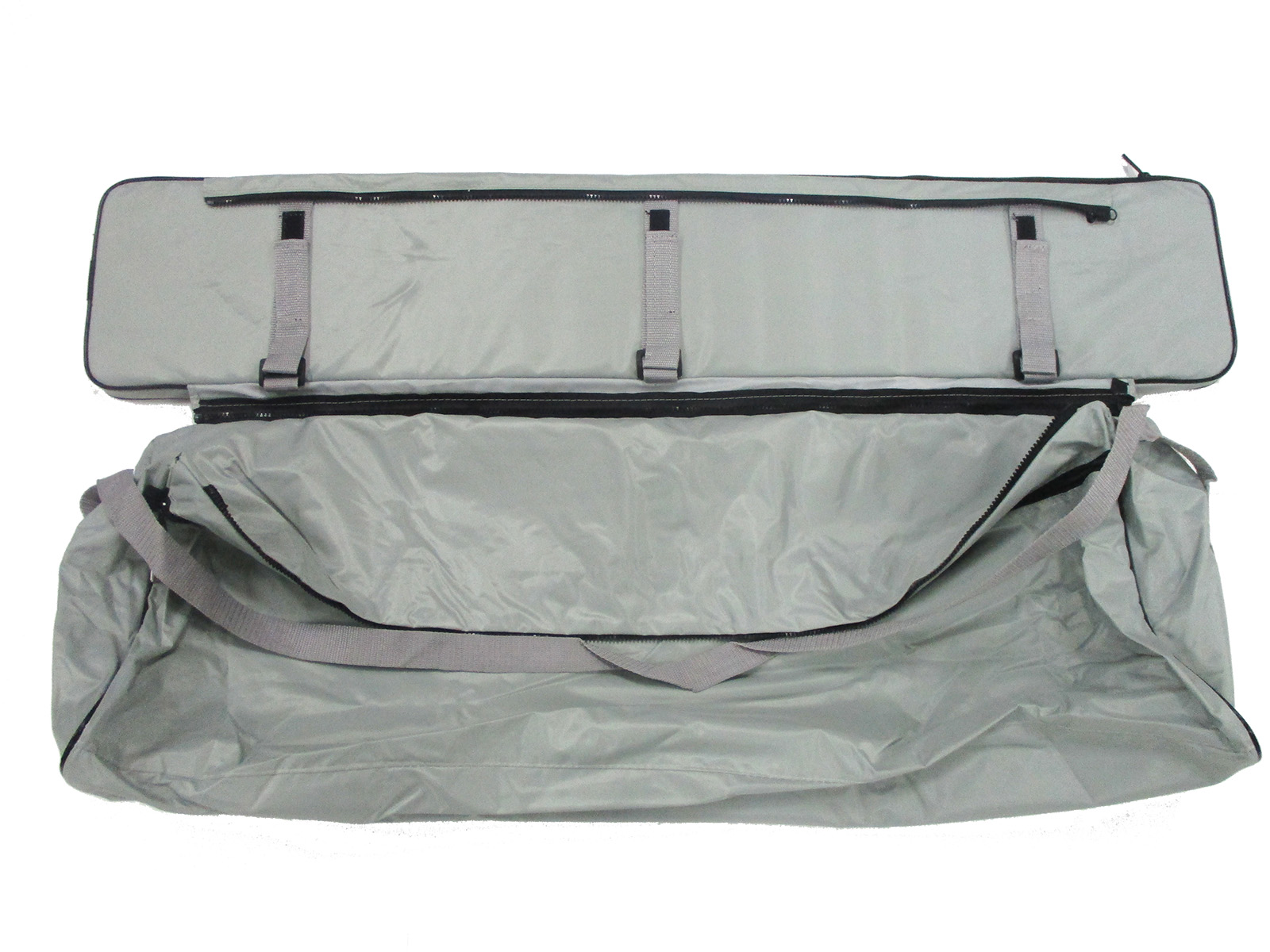 Сумка подседельная 115 см серая