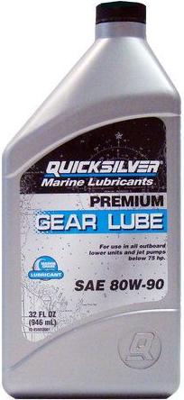 Масло трансмиссионное Quicksilver Premium Gear Lube (1л) Масло трансмиссионное Quicksilver Premium Gear Lube (1л)