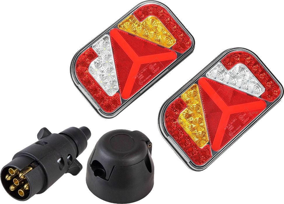 Стоп-сигнал для прицепа c вилкой и розеткой (комплект 86108E2) (упаковка из 5 шт.)