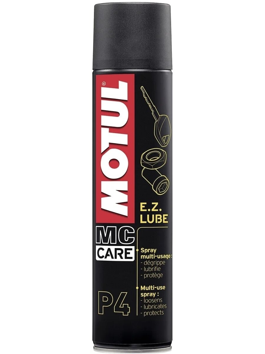 Антикоррозийный спрей-смазка P4 MOTUL E.Z. Lube (400 мл)