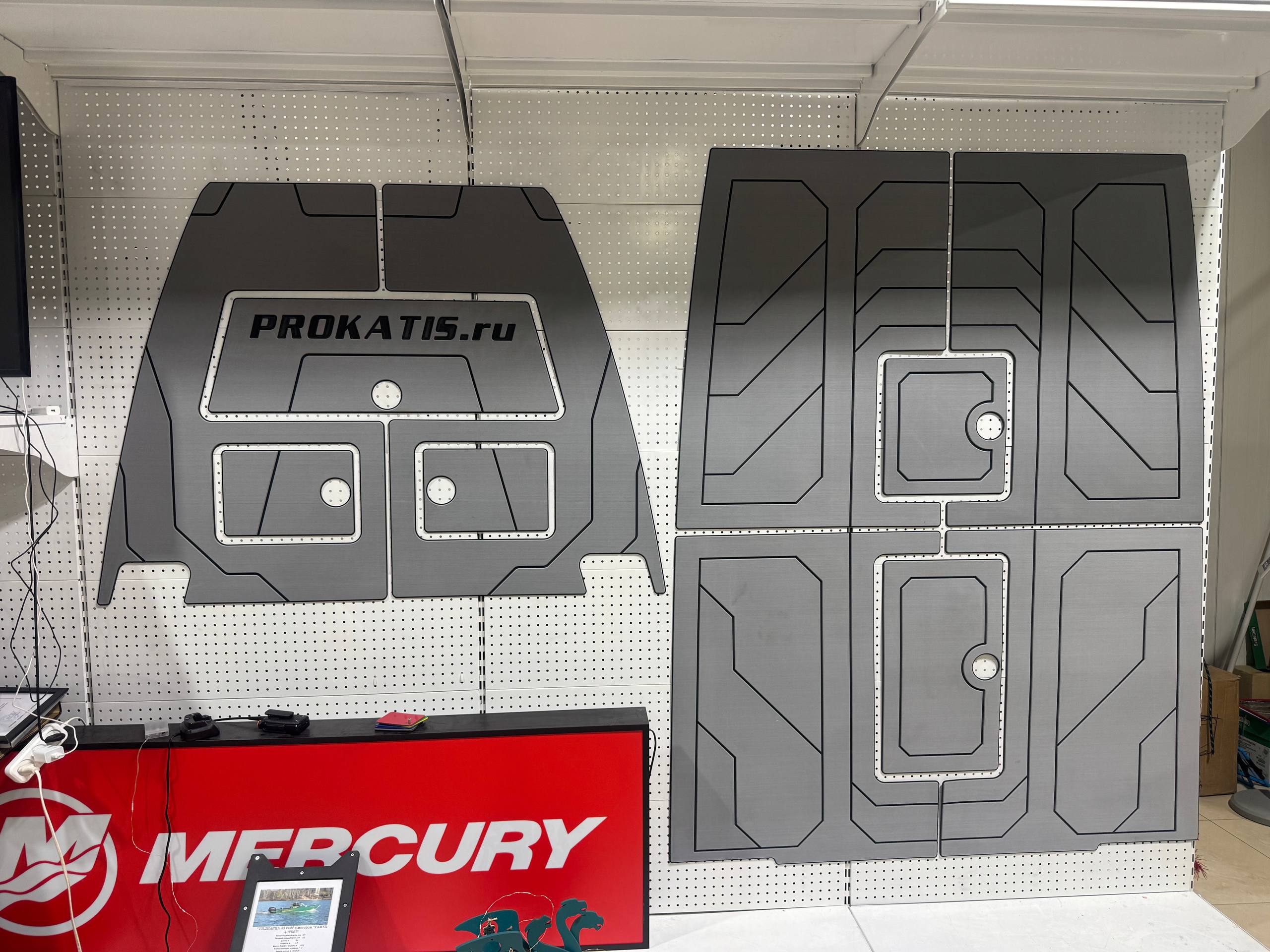 Комплект покрытия EvaDeck для лодки Волжанка 46 (2025 г.в.), Прокатись.ру