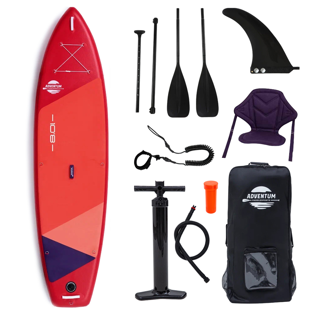 SUP доска надувная Adventum 10.8 Red 