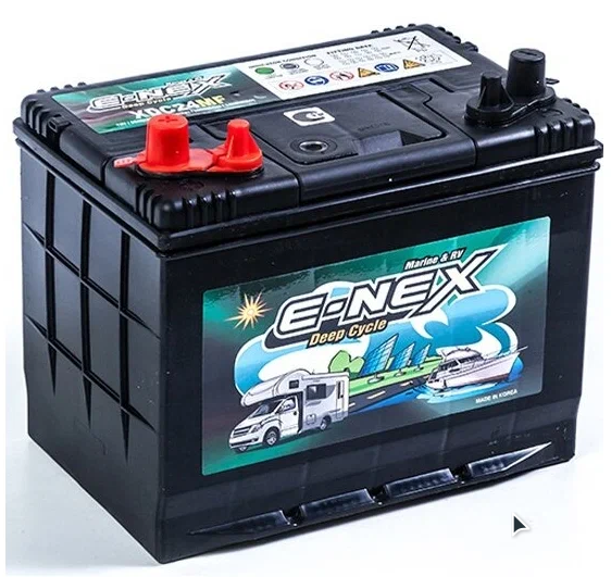 АКБ E-NEX XDC24 (Deep Cycle) 80Ah для катеров